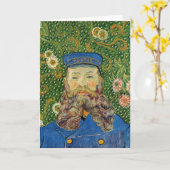 Vincent Van Gogh - Postman Joseph Roulin Kaart (Gele Bloem)