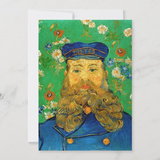 Vincent Van Gogh - Postman Joseph Roulin Kaart (Voorkant)