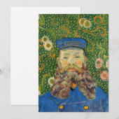 Vincent Van Gogh - Postman Joseph Roulin Kaart (Voorkant / Achterkant)
