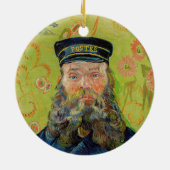 Vincent Van Gogh - Postman Joseph Roulin Keramisch Ornament (Achterkant)