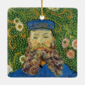 Vincent Van Gogh - Postman Joseph Roulin Keramisch Ornament (Achterkant)