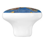 Vincent Van Gogh - Postman Joseph Roulin Keramische Knop (Zijkant)