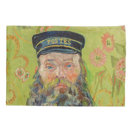 Vincent Van Gogh - Postman Joseph Roulin Kussensloop (Achterkant)