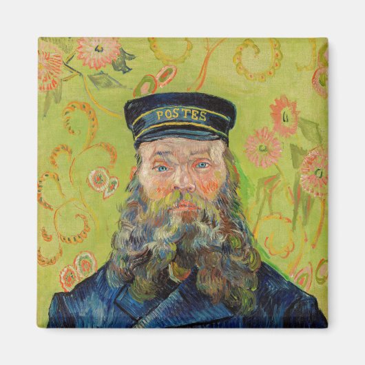 Vincent Van Gogh - Postman Joseph Roulin Magneet (Voorkant)