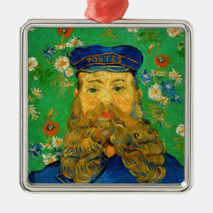 Vincent Van Gogh - Postman Joseph Roulin Metalen Ornament