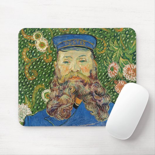 Vincent Van Gogh - Postman Joseph Roulin Muismat (Met muis)