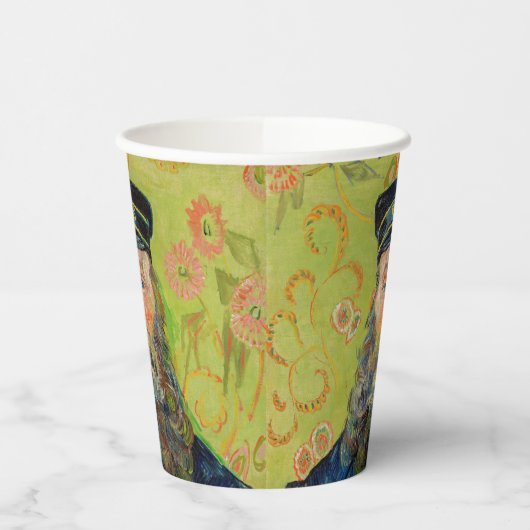 Vincent Van Gogh - Postman Joseph Roulin Papieren Bekers (Links)