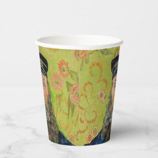 Vincent Van Gogh - Postman Joseph Roulin Papieren Bekers (Rechts)