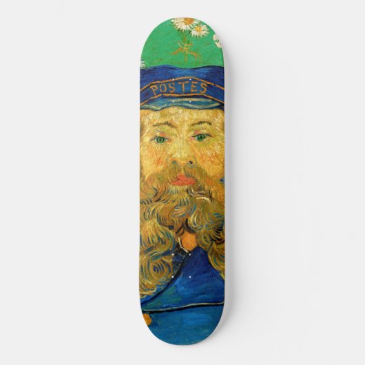 Vincent Van Gogh - Postman Joseph Roulin Persoonlijk Skateboard (Voorkant)
