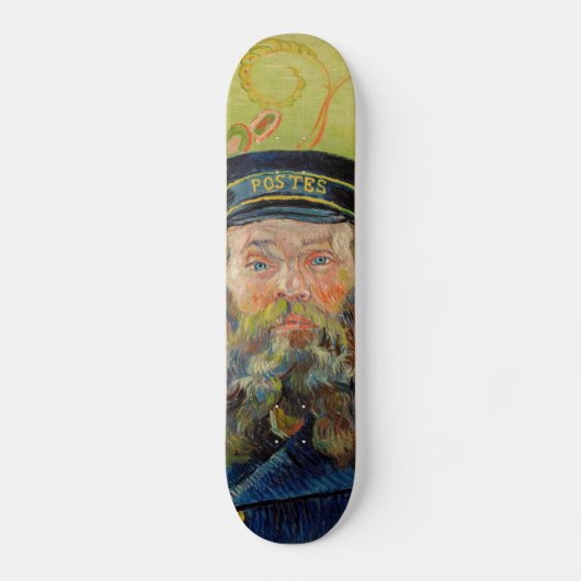 Vincent Van Gogh - Postman Joseph Roulin Persoonlijk Skateboard (Voorkant)