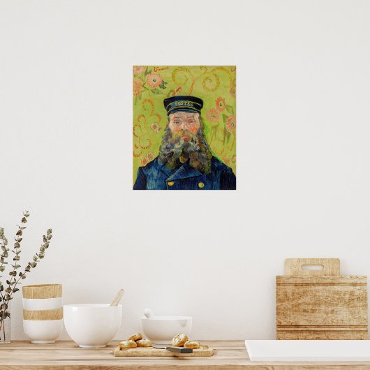Vincent Van Gogh - Postman Joseph Roulin Poster (Keuken)