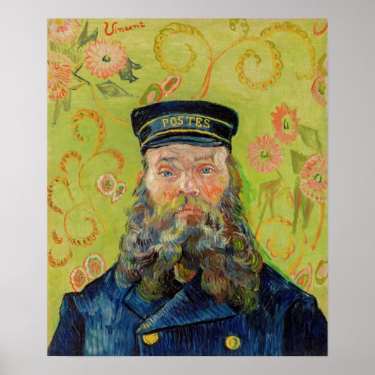 Vincent Van Gogh - Postman Joseph Roulin Poster (Voorkant)