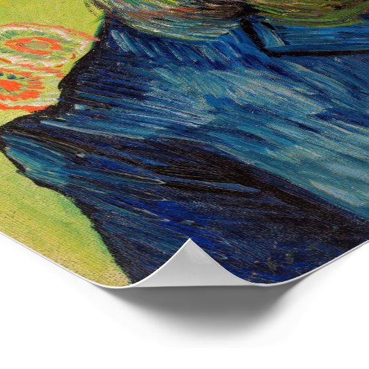 Vincent Van Gogh - Postman Joseph Roulin Poster (Hoek)