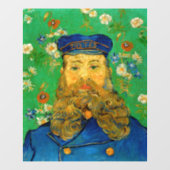 Vincent Van Gogh - Postman Joseph Roulin Raamsticker (Vel)