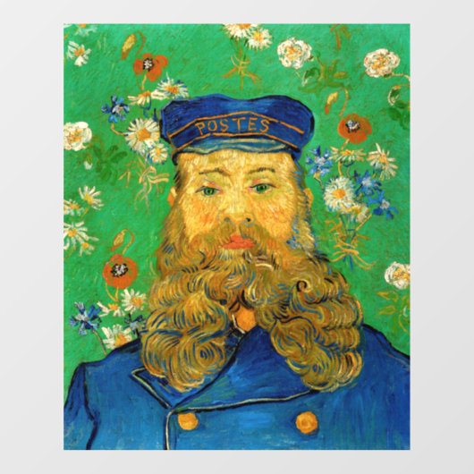 Vincent Van Gogh - Postman Joseph Roulin Raamsticker (Vel)