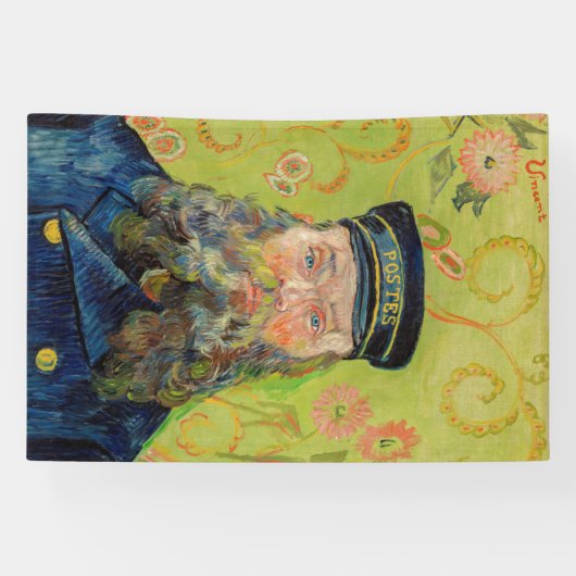 Vincent Van Gogh - Postman Joseph Roulin Spandoek (Horizontaal)