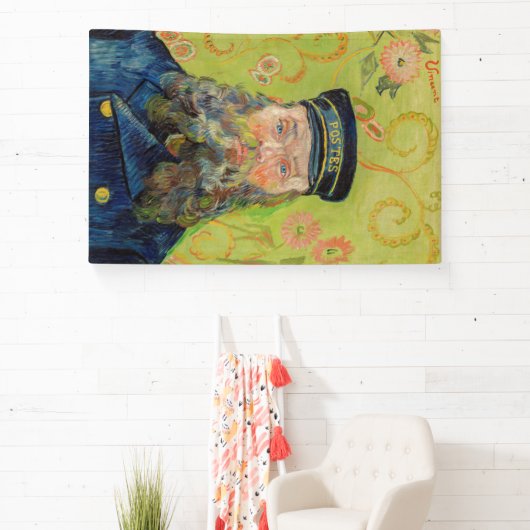 Vincent Van Gogh - Postman Joseph Roulin Spandoek (Insitu)