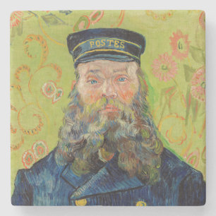 Vincent Van Gogh - Postman Joseph Roulin Stenen Onderzetter