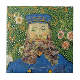 Vincent Van Gogh - Postman Joseph Roulin Tegeltje
