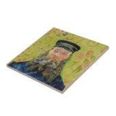 Vincent Van Gogh - Postman Joseph Roulin Tegeltje (Zijkant)