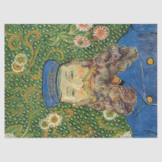 Vincent Van Gogh - Postman Joseph Roulin Tissuepapier (Voorkant)