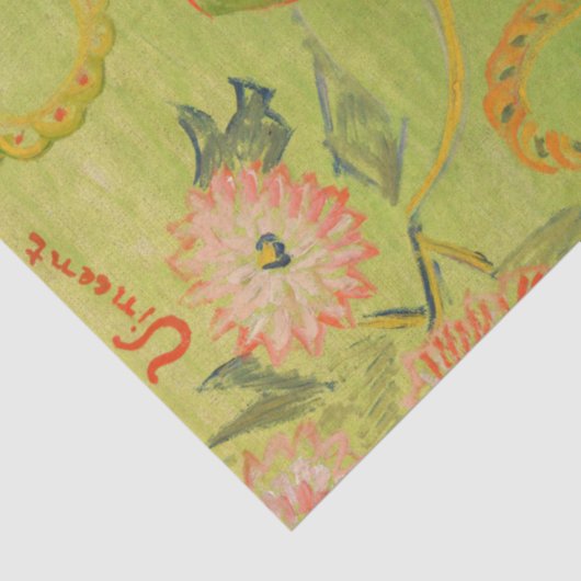 Vincent Van Gogh - Postman Joseph Roulin Tissuepapier (Detail)