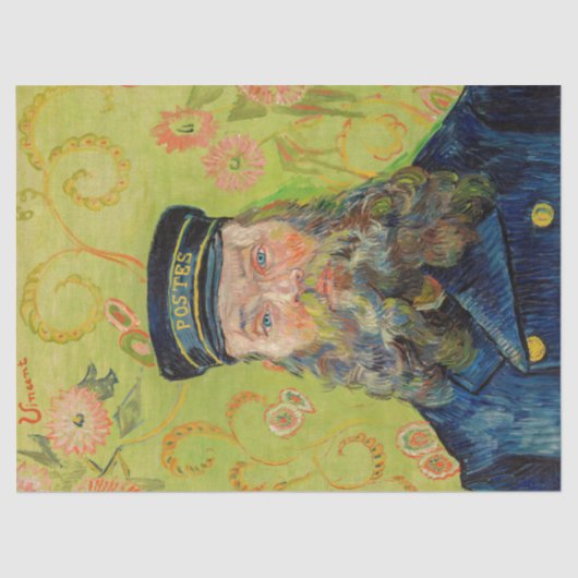 Vincent Van Gogh - Postman Joseph Roulin Tissuepapier (Voorkant)