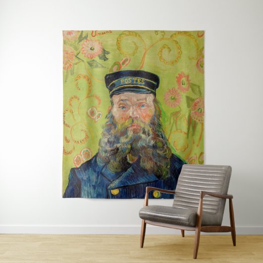 Vincent Van Gogh - Postman Joseph Roulin Wandkleed (In situ)