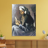 Vincent van Gogh Potato Peeler Canvas Afdruk (Insitu (Woonkamer))