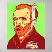 Vincent Van Gogh Print (Voorkant)