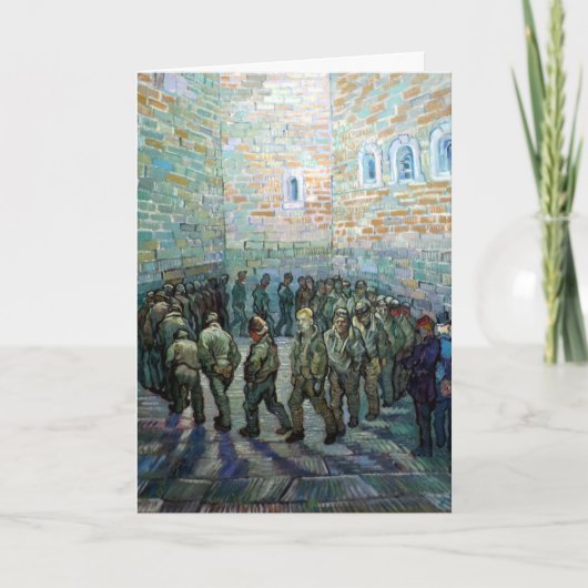 Vincent van Gogh Prisoners Exercising (after Doré) Kaart (Voorkant)