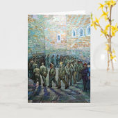Vincent van Gogh Prisoners Exercising (after Doré) Kaart (Gele Bloem)