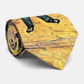 Vincent Van Gogh - Public Park in Arles Fine Art Stropdas (Opgerold)