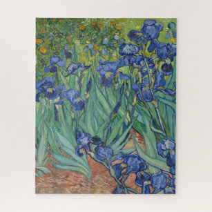 Vincent Van Gogh Purple Irises Masterpiece art Legpuzzel