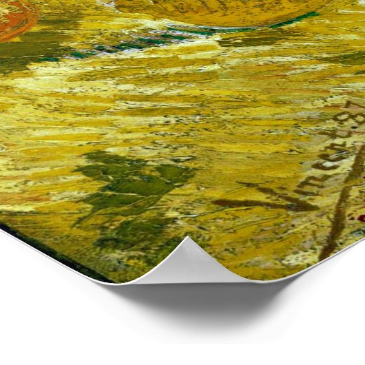 Vincent van Gogh Quinces, Lemons, Peren en druiven Poster (Hoek)