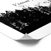 Vincent Van Gogh - Quote poster (Hoek)