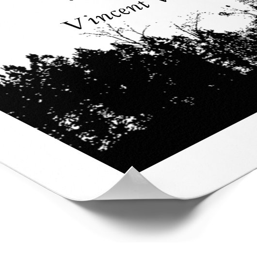 Vincent Van Gogh - Quote poster (Hoek)