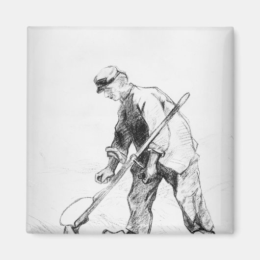 Vincent van Gogh | Reaper Magneet (Voorkant)