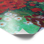 Vincent Van Gogh - Red Poppies en Daisies Foto Afdruk (Hoek)