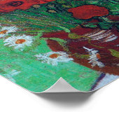 Vincent Van Gogh - Red Poppies en Daisies Poster (Hoek)