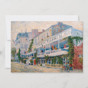 Vincent van Gogh - Restaurant de la Sirene Bedankkaart
