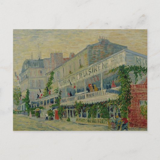 Vincent van Gogh | Restaurant de la Sirene Briefkaart (Voorkant)