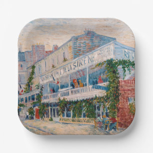 Vincent van Gogh - Restaurant de la Sirene Papieren Bordje