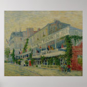 Vincent van Gogh | Restaurant de la Sirene Poster (Voorkant)