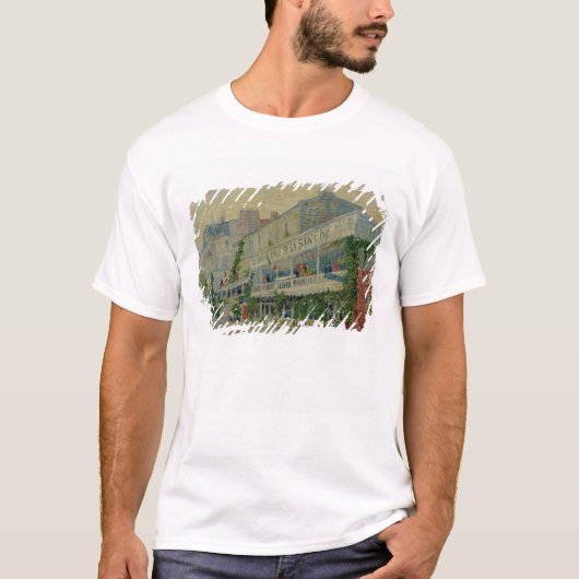 Vincent van Gogh | Restaurant de la Sirene T-shirt (Voorkant)