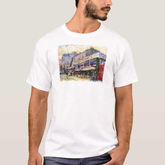 Vincent Van Gogh - Restaurant de La Sirene T-shirt (Voorkant)
