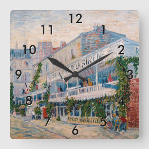 Vincent van Gogh - Restaurant de la Sirene Vierkante Klok