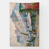 Vincent van Gogh - Restaurant van de Sirene Spandoek (Verticaal)