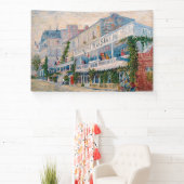 Vincent van Gogh - Restaurant van de Sirene Spandoek (Insitu)