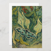 Vincent van Gogh - Reuzenpauw Bedankkaart (Voorkant / Achterkant)